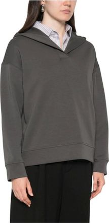 Max Mara Mujer, Sudaderas, Gris, Talla: S