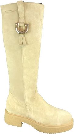 DL Sport Stijlvolle Laars Accessoires - Dames - Hoge Laarzen - Beige - 39 EU - Schoenen