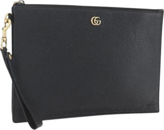 Gucci Pre-owned Clutches, female, Black, Size: ONE SIZE Pre-owned Vintage Clutch