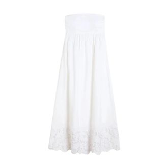 Max Mara Party Kleedjes - Dames - Feestkleedjes - Wit - S - Kleedjes
