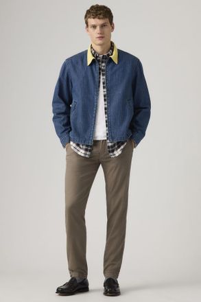 Levi's Pantalones XX Chino Standard Taper de lino y algod&oacute;n - Hombre - 29X32 - Marr&oacute;n / Maitake Brown Cotton Linen Twill