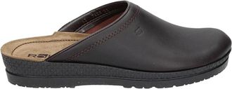 Rohde 1515 Slipper - Heren - Slip ons - Bruin - 43 EU - Leer - Schoenen