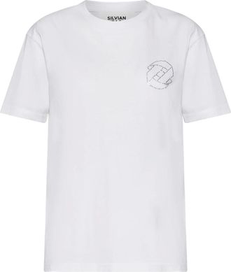 Silvian Heach Donna, Top, Bianco, S, new