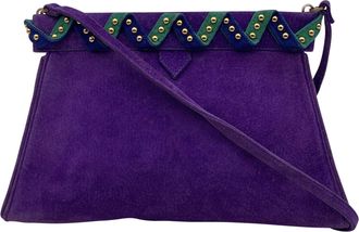 Saint Laurent Yves Saint Laurent Vintage Su&egrave;de Crossbodytas