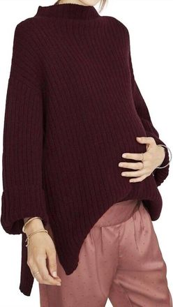 Hatch WomenS Cabin Sweater In Maroon