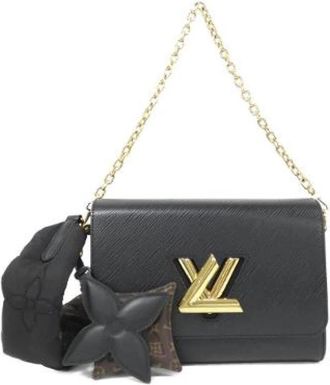 Louis Vuitton Pre-owned Twist Epi Shoulder Bag - Dames - Vintage Schoudertas - Zwart - ONE Size - Leer - Vintage