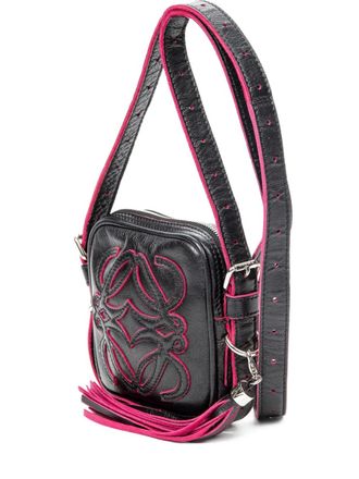 Loewe Anagram cross body bag - women - Calf Leather - One Size - Black