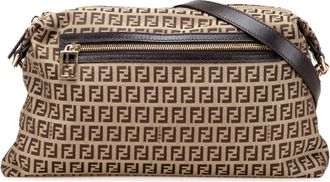 Fendi Pre-owned Cross Body Bags, female, Brown, Size: ONE SIZE Pre-owned This is a Shoulder Bag