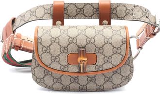 Gucci Marsupio Bamboo 1947 mini anni 2020 - Toni neutri