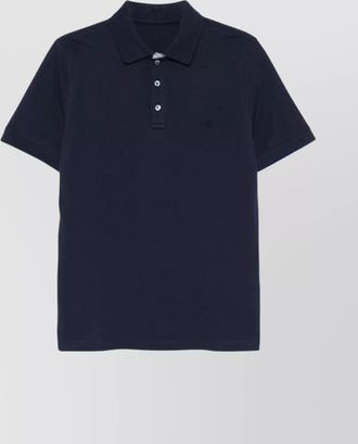 Fay polo buttoned side slits