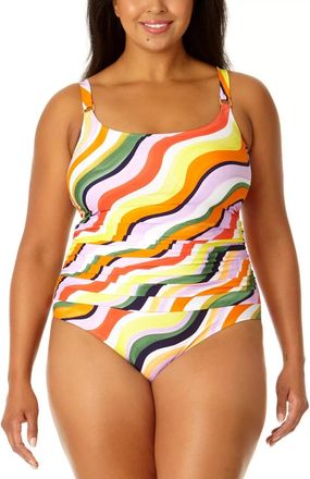 Anne Cole Lingerie Maillot One-Piece Womens Multi Stretch Swimsuits GBO2291