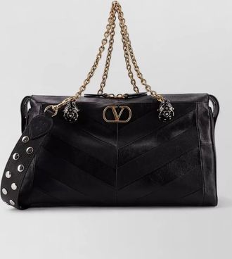 Valentino Garavani panthea medium leather shoulder bag