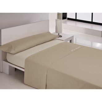 Pierre Cardin Juego De S&aacute;banas Pierre Cardin Coralina Foresta Po Beige Cama De 90