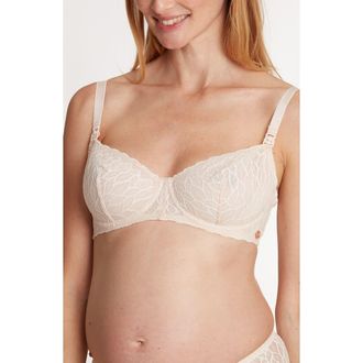 Cache Coeur Bliss Pregnancy and nursing bra in Blush at Nordstrom, Size 34C