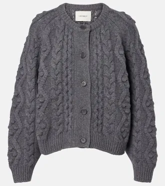 Lisa Yang Winroe cable-knit cashmere cardigan