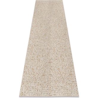 RugsX Alfombra De Pasillo Casablanca 610 Crema Beige 120x330 Cm