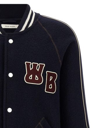 Wales Bonner Virgin Wool Mens Bomber