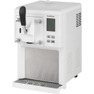 Klarstein Klarstein Sweet Sundae Heladera Compresor 1,5l Acero Inoxidable Blanca