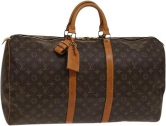 Louis Vuitton Pre-owned Weekend Bags, female, Brown, Size: ONE SIZE Pre-owned Canvas louis-vuitton-bags