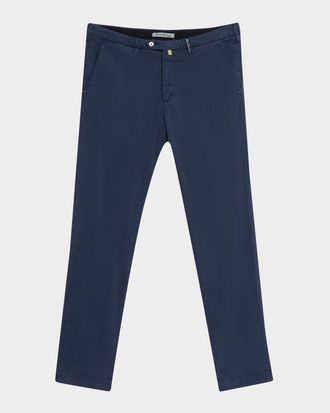 Sartorio Men & apos;s Straight-Fit Four-Pocket Pants