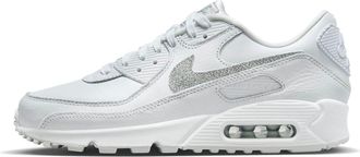 Nike (WMNS) Nike Air Max 90 SE Silver Glitter Swoosh FJ4579-100