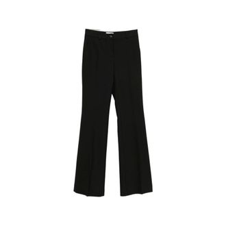 Via Masini 80 M932N232 Rechte Broek - Dames - Broeken - Zwart - Maat: 2XL Katoen