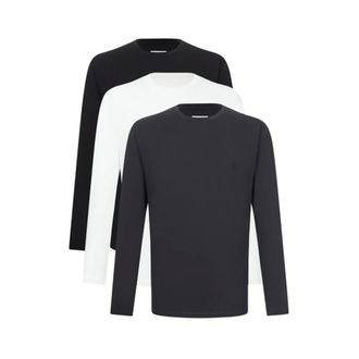 Jil Sander Set di 3 T-shirt a maniche lunghe - - Tops - Uomo - Multicolore - XL