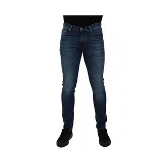 Baldessarini Heren, Jeans, Blauw, Maat: W36 Katoen