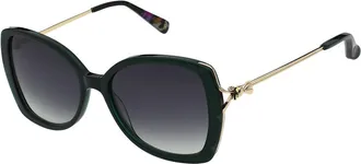 Ted Baker TB1773 Vallie 561 Womens Sunglasses Green Size 55
