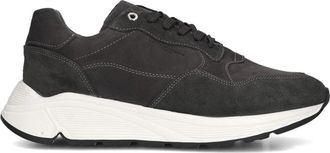 Stefano Lauran Schoenen, Heren, Grijs, 40 EU, Wol, Grijze Star 007 Heren Sneakers