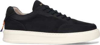 Barracuda Schoenen, Heren, Blauw, 43 EU, Su&egrave;de, Blauwe Su&egrave;de Lage Heren Sneakers