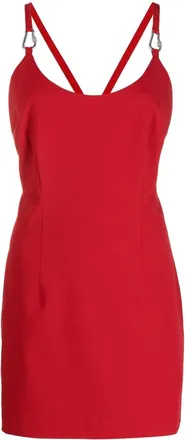 Heron Preston Carabiner mini dress - women - Elastane/Viscose/Viscose/Polyester - 38 - Red