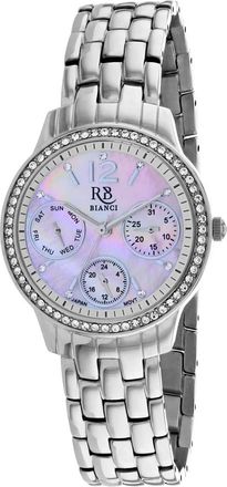 Roberto Bianci Womens Pink mother of pearl dial Watch