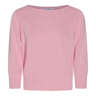 Malo Pink Cotton Knitwear
