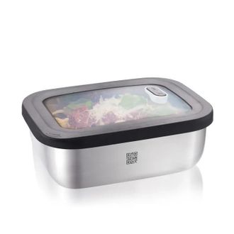 GEFU Gefu Provido Caja De Almacenamiento De Alimentos Plateada 130 Cl