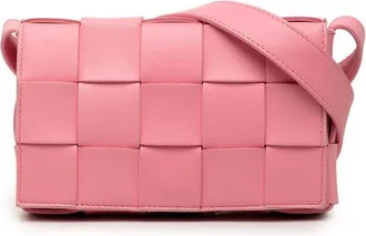 Bottega Veneta Pre-owned Bottega Veneta Small Nappa Intrecciato Cassette Crossbody Ladies 9W36NUYX8XPJUM1V