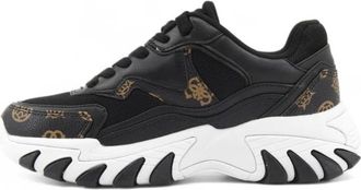 Guess Nowah Sneaker - Dames - Sneakers - Zwart - 36 EU - Schoenen