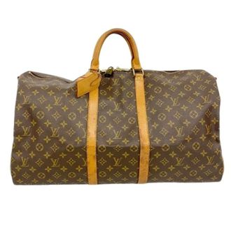 Louis Vuitton Pre-owned Boston Bag - unisex - Louis Vuitton Vintage - Vintage Weekend Bags - Brown - ONE SIZE - Pre-owned