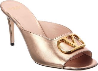 Valentino Vlogo Signature 80 Leather Sandal