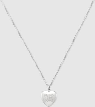 Gucci Blind For Love Pendant Necklace