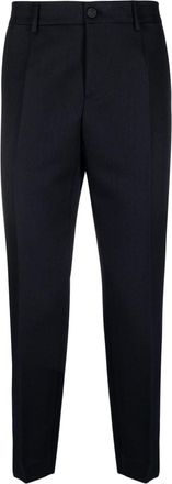 Golden Goose Milano tailored tapered trousers - men - Cotton/Polyester/Polyester/Viscose/Virgin Wool - 48 - Blue
