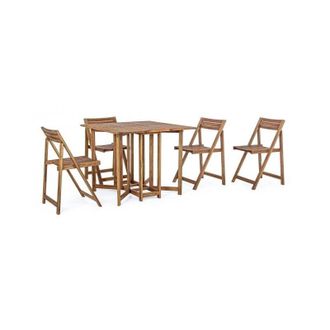 BIZZOTTO Bizzotto - Set Tavolo con 4 Sedie in legno - noemi