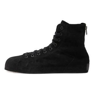 Yohji Yamamoto Schoenen, Heren, Zwart, 43 1/2 EU, Leer, Nizzastar Hi
