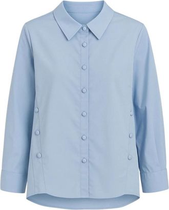 2-Biz Shirts - Dames - Overhemden - Blauw - M - Overhemden