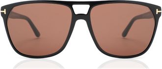 Tom Ford FT0679 SHELTON 01E Mens Sunglasses Black Size 59