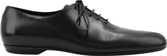 Dries Van Noten Leren Oxford Schoenen - Heren - Veterschoenen - Zwart - 44 EU - Leer - Schoenen