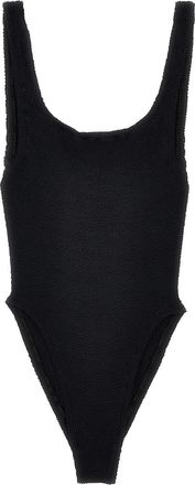 Hunza G square neck one-piece swimsuit