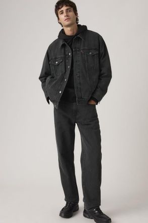 Levi's Vaqueros rectos 568 Loose - Hombre - 28X30 - Negro / Onyx Badge Over Dye