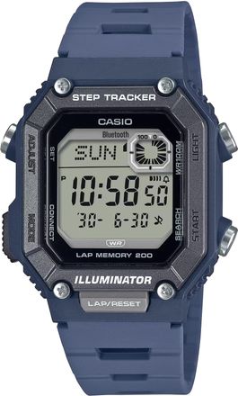 Casio Mens Digital Watch with Blue Strap - WS-B1000-2AVCF