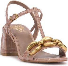 Vince Camuto Chirie Strappy Sandal in Chai Latte at Nordstrom Rack, Size 6.5